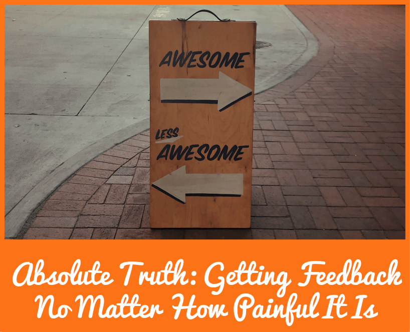 Absolute Truth - Getting Feedback No Matter How Painful It Is by newtohr.com