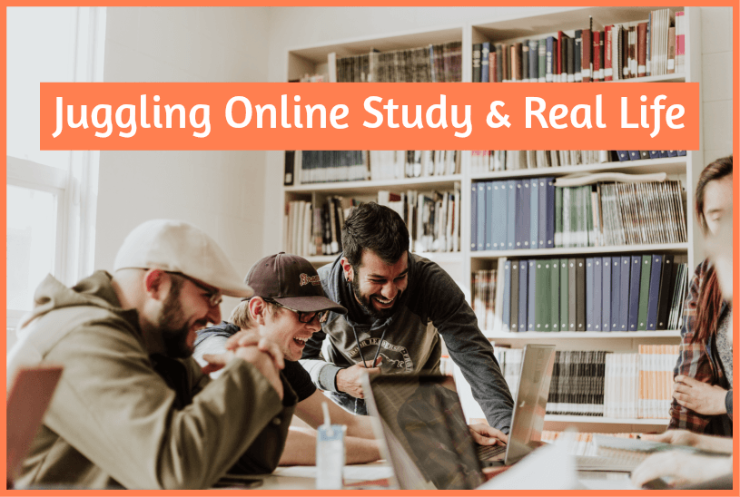 Juggling Online Study And Real Life by newtohr.com