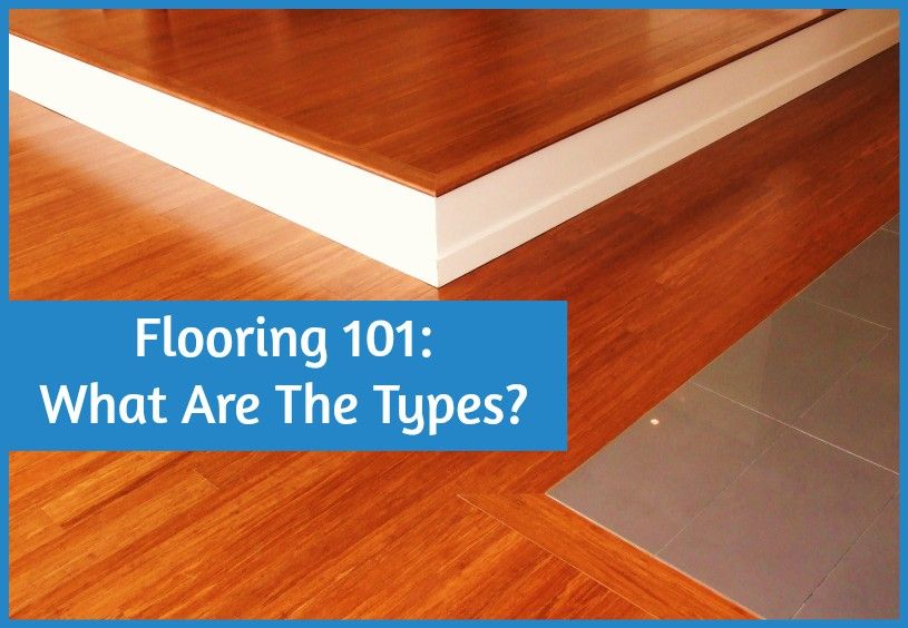 Flooring 101 - what are the types #NewToHR