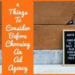 4 Things To Consider Before Choosing An Ad Agency by newtohr.com