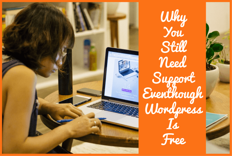 Why You Still Need Support Eventhough Wordpress Is Free by newtohr.com