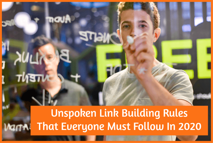 Unspoken Link Building Rules That Everyone Must Follow In 2020 by newtohr.com