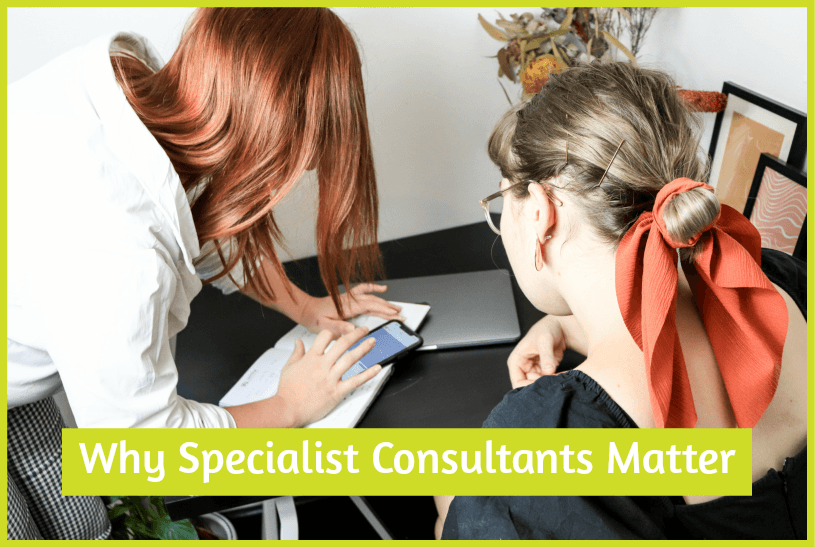 Why Specialists Consultants Matter by newtohr.com