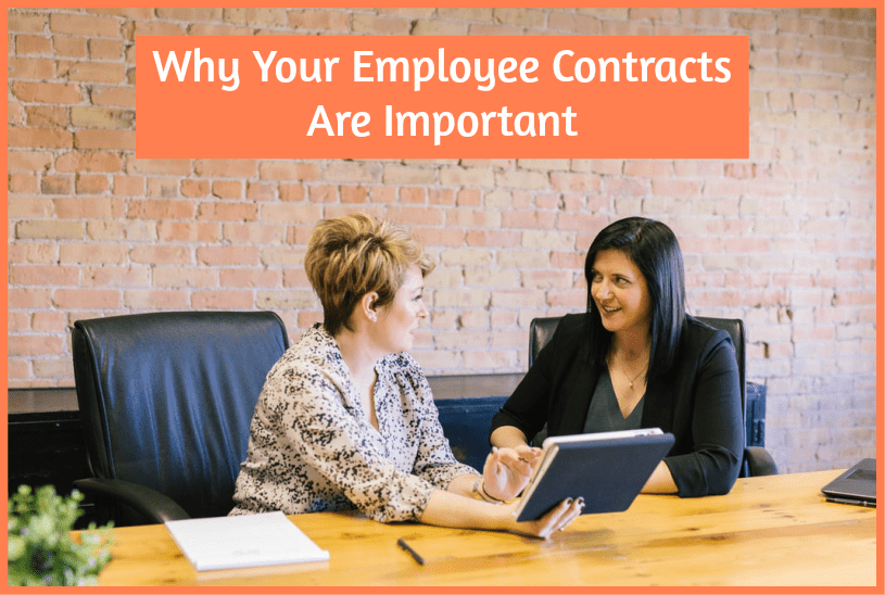 Why Your Employee Contracts Are Important by #NewToHR